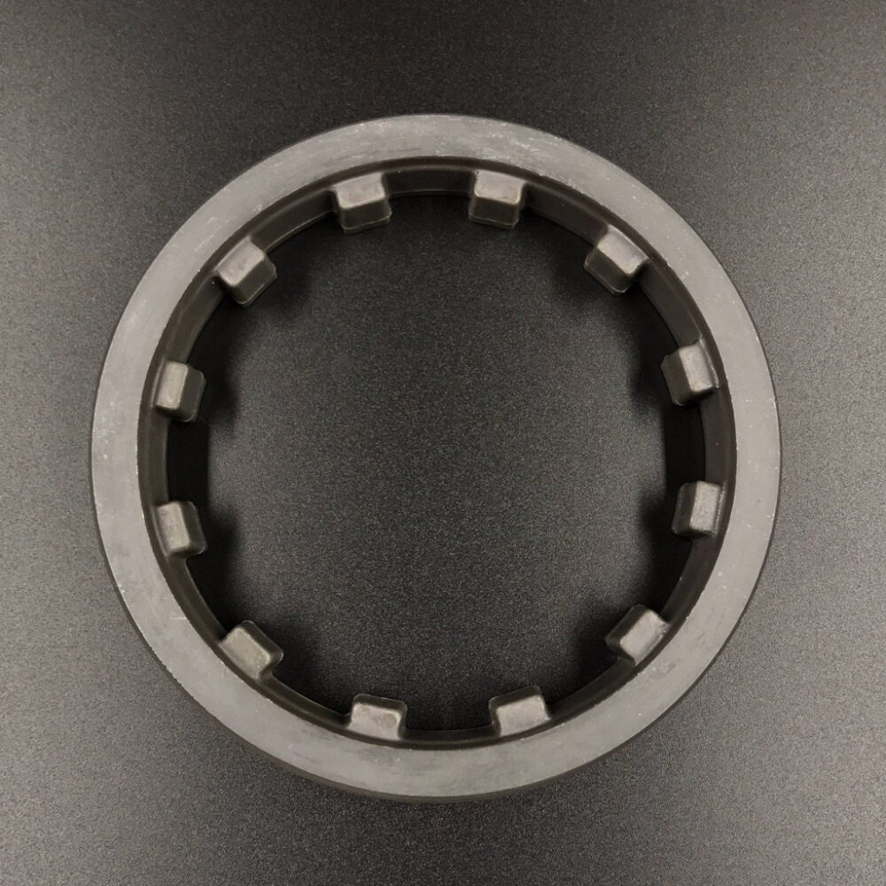 Гайка редуктора корончатая Yamaha F225-300 (6CB-45384-00) (Yamaha)