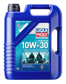 Синтетическое моторное масло для лодок Marine 4T Motor Oil 10W-30 5л