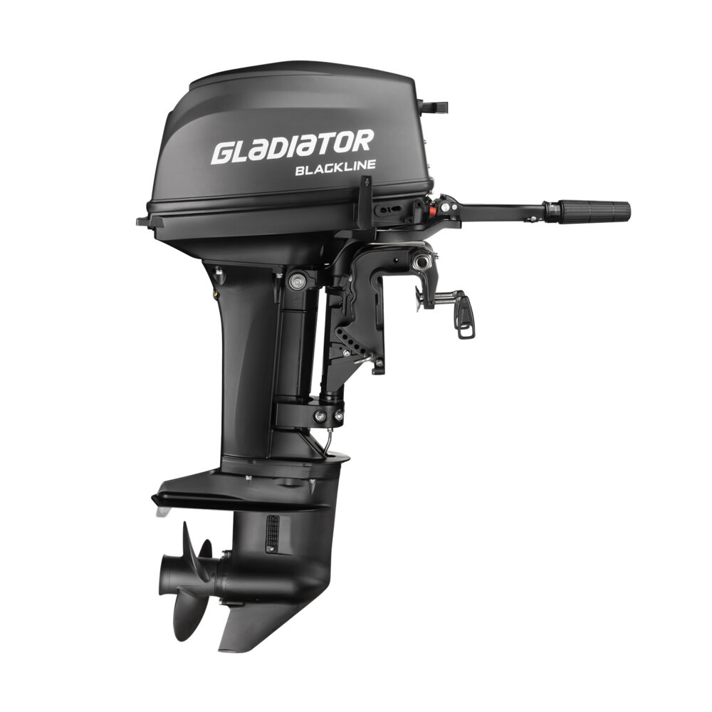 Лодочный мотор GLADIATOR G9.9PRO FHS BLACKLINE
