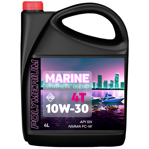 POLYMERIUM MARINE 4Т 10W-30 SYNTHETIC BLEND 4L