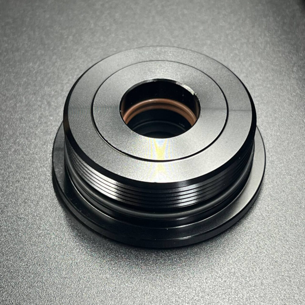 Гайка центрального штока гидроподъема Yamaha F150(FSM137) (63P-43811-10) (JSP)