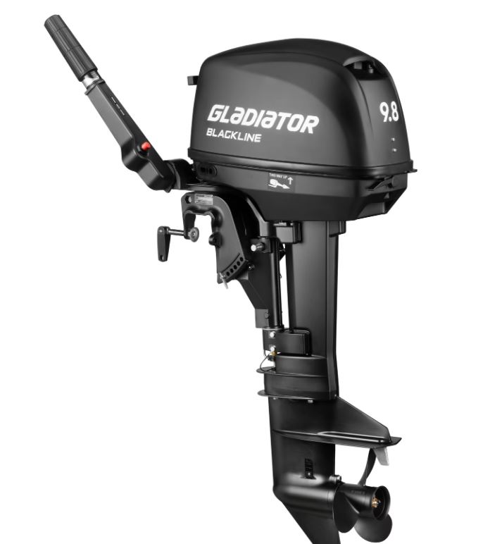 Лодочный мотор Gladiator G9.8FHS BLACKLINE